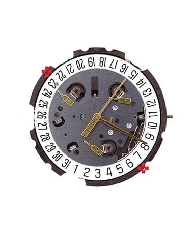 Movimiento de Pulsera de Cuarzo Esa  G10.211 CAL 6