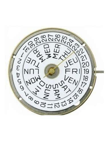 Movimiento de Pulsera de Cuarzo FE 7122 Cal 3H y Dia