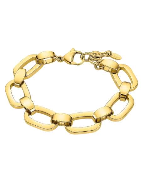Pulsera para Mujer Eslabones de Acero Dorado - Lotus LS2581/2/2
