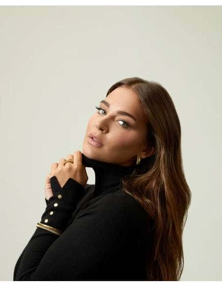 Pendientes para Mujer Dobles de Acero Dorado - Viceroy 14345E01012