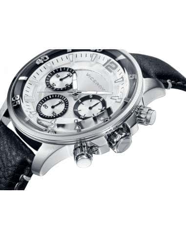Reloj para Hombre Cronógrafo Acero con Correa...