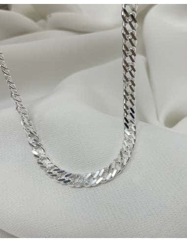 Cadena de Plata Tipo Doble Eslabón – Plata de...