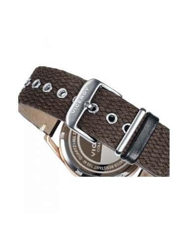 Reloj para Hombre Cronógrafo con Caja Rosada,...