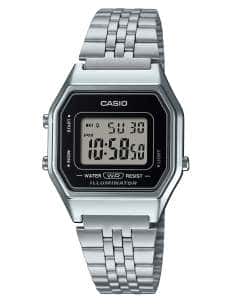 Reloj Colección Vintage Plateado Negro - Casio LA680WEA-1EF