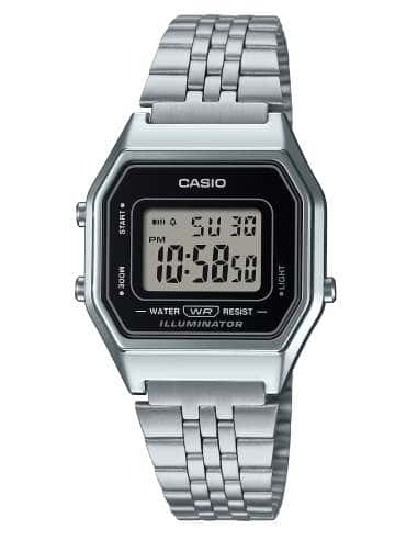 Reloj Colección Vintage Plateado Negro - Casio LA680WEA-1EF