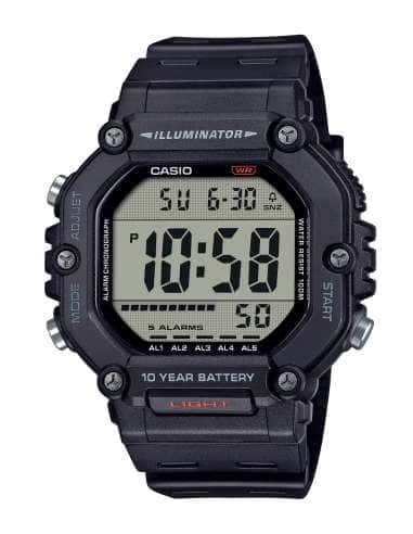 Hombre Colección Timeless de color Negro - Casio AE-1600H-1AVEF