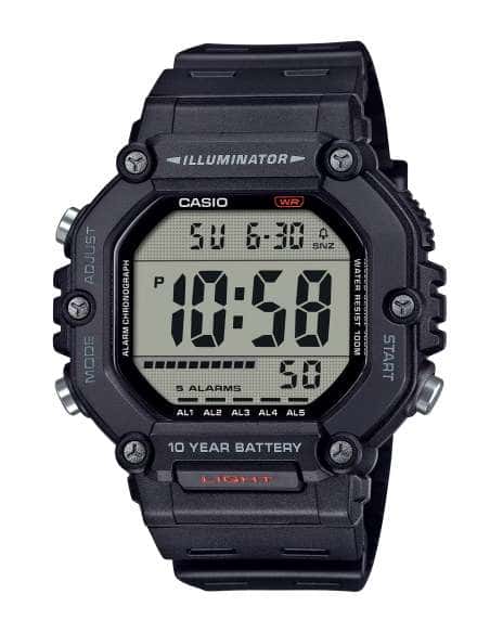 Hombre Colección Timeless de color Negro - Casio AE-1600H-1AVEF