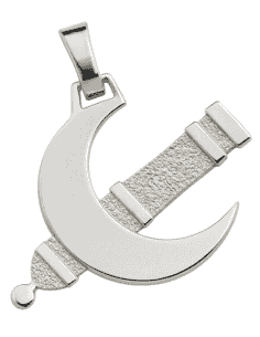 Cañon Luna Realizado a Mano en nuestro Taller (Colgante fiestas Moro y Cristianos)