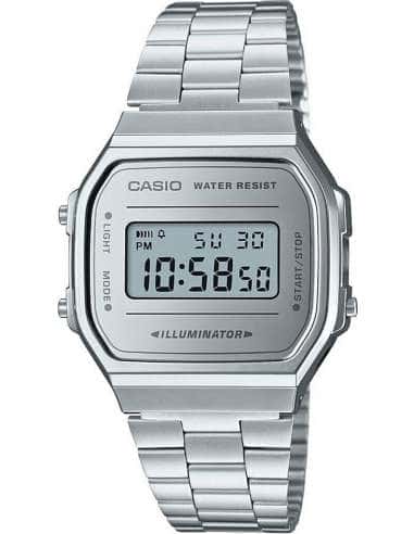 Reloj Unisex Colección Vintage Plateado - Casio A168WEM-7