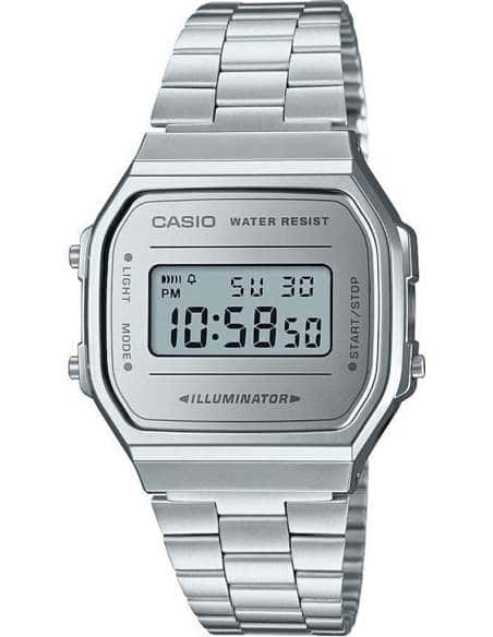 Reloj Unisex Colección Vintage Plateado - Casio A168WEM-7
