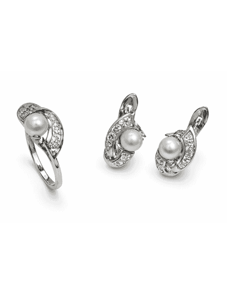 Conjunto de Comunión con Circonitas – Oro 18K