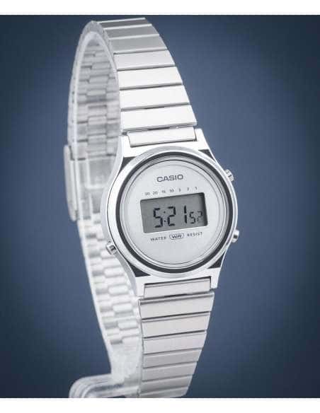Reloj para Mujer Colección Mini Plateado - Casio LA700WE-7AEF