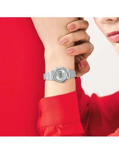 Reloj para Mujer Colección Mini Plateado -...