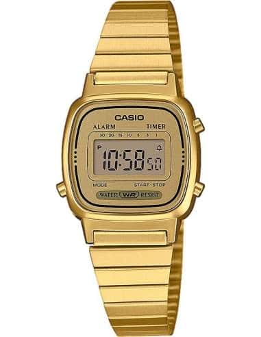 Reloj Para Mujer Colección Mini dorado - Casio LA670WEGA-9EF