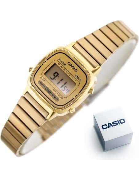 Reloj Para Mujer Colección Mini dorado - Casio LA670WEGA-9EF