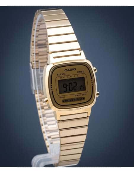 Reloj Para Mujer Colección Mini dorado - Casio LA670WEGA-9EF
