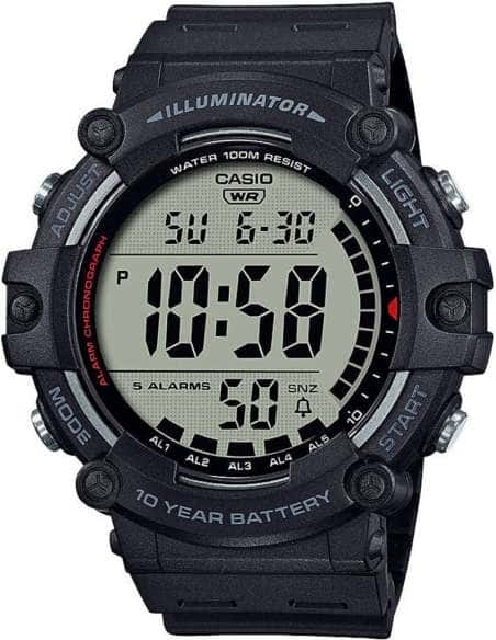 Reloj para Hombre de Acero Negro - Casio AE-1500WH-1AVEF
