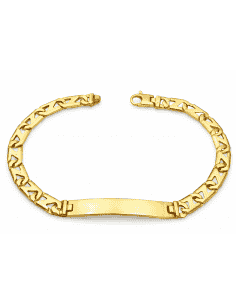 Esclava para caballero en oro - Oro Amarillo 18k