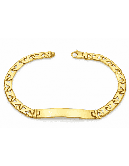 Esclava para caballero en oro - Oro Amarillo 18k