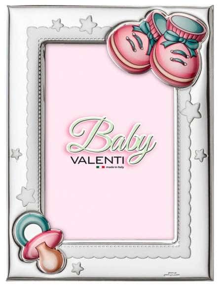 Marco de Fotos Infantil Zapatitos Rosa - Valenti 73116 4LRA