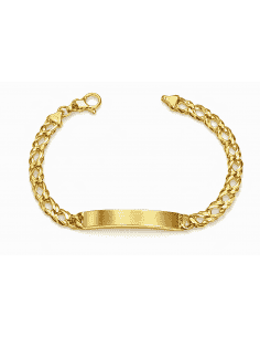 Esclava para caballero en oro - Oro Amarillo 18k
