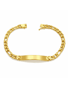 Esclava para caballero eslabón Programado - Oro Amarillo 18k