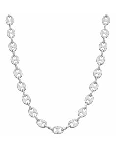 Cadena de Plata tipo Calabrote con Cierre Mosquetón –...