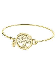 Pulsera para Mujer de Acero Dorado Árbol de la Vida - Lotus LS2119/2/3
