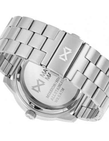 Reloj para Hombre Cronógrafo en Acero Plateado...
