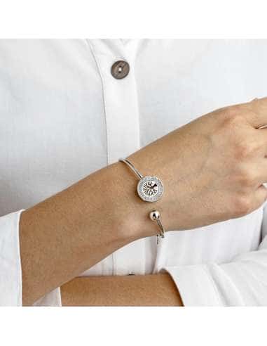Pulsera para Mujer de Acero Arbol de la Vida -...