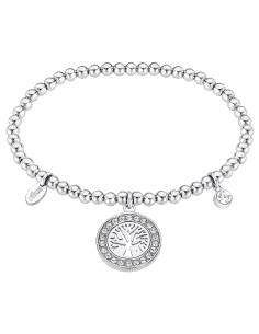 Pulsera para Mujer de Acero Arbol de la Vida - Lotus...