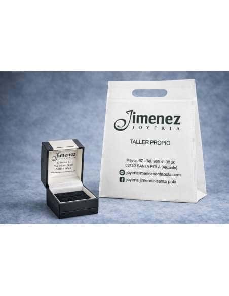 Anillo Solitario para Cadete con circonita - Oro Amarillo 18K