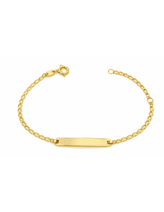 Pulsera Esclava Infantil –  Oro Amarillo 9K