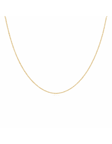 Cadena de Eslabón Redondo – Oro Amarillo 9K
