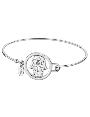 Pulsera para Mujer de Acero rígida Mano de Fatima - Lotus LS2014/2/6