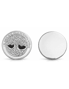 Arras de Boda de Metal Plateado Personalizadas - GA6021-P
