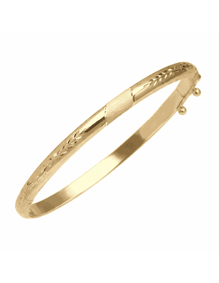 Pulsera para Mujer Media Caña - Oro amarillo 18K