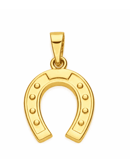Colgante Herradura de la suerte - Oro Amarillo 18K