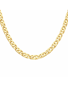 Cadena para Caballero Ojo de Perdiz - Oro amarillo18k