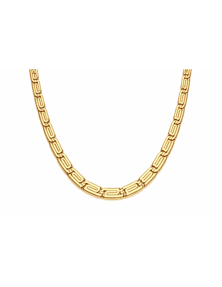 Cadena caballero eslabón Egipcio - Oro Amarillo 18k