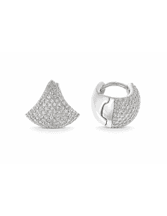 Pendientes para Mujer Triángulo Circonitas en Plata de Ley - Salvatore 136A0639