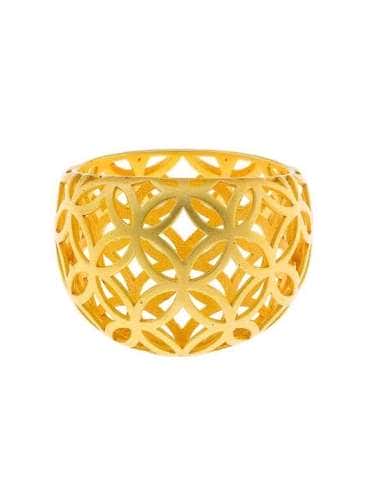 Anillo para Mujer de Plata Calado Círculos...