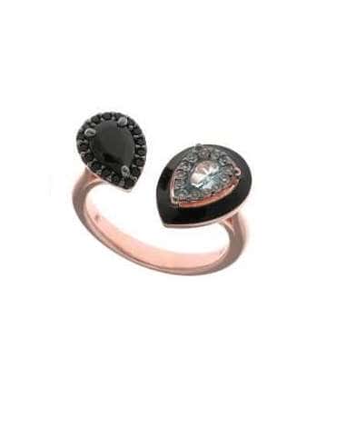 Anillo para Mujer Plata de ley Chapado Rosa...