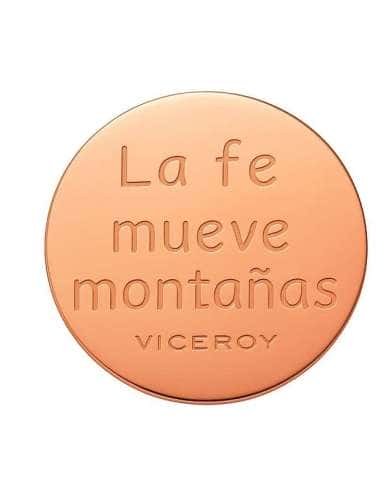 Colgante para Mujer de Acero Rosa para Medallón...