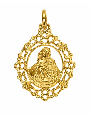 Medalla Virgen de la Inmaculada - Oro Amarillo 18k