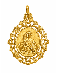 Medalla Virgen de la Inmaculada - Oro amarillo 18K