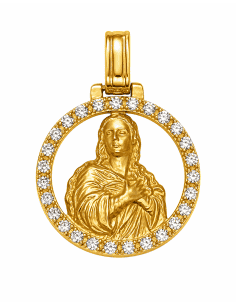 Medalla Virgen de la Inmaculada - Oro Amarillo 18k