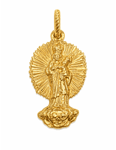 Medalla Virgen de Loreto - Oro Amarillo 18K