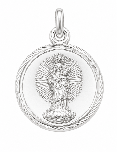 Medalla Virgen de Loreto - Plata de ley