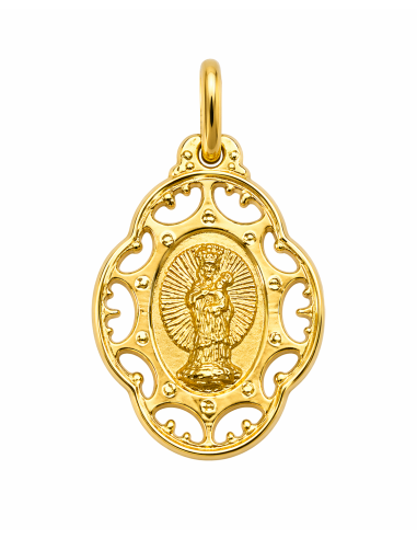 Medalla Virgen de Loreto - Oro Amarillo 18k